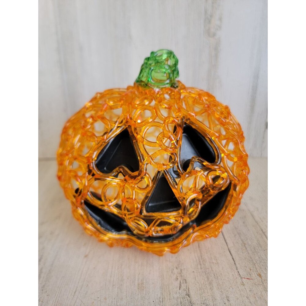 Halloween twinkling Jack O'Lantern pumpkin light up home decor